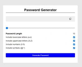 Password Generator picture